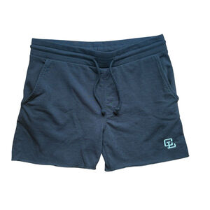 Clifford Lenox Mens Shorts Leg Day Black French Terry 5" Ineam Sz. XL